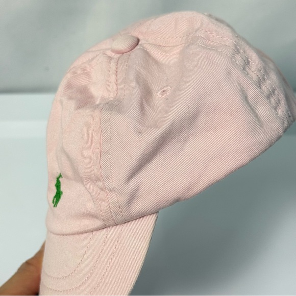 4/$25 Ralph Lauren Baby Pink Baseball Cap 100 % Cotton sz 6-12mos Casual Outdoor - Picture 9 of 9